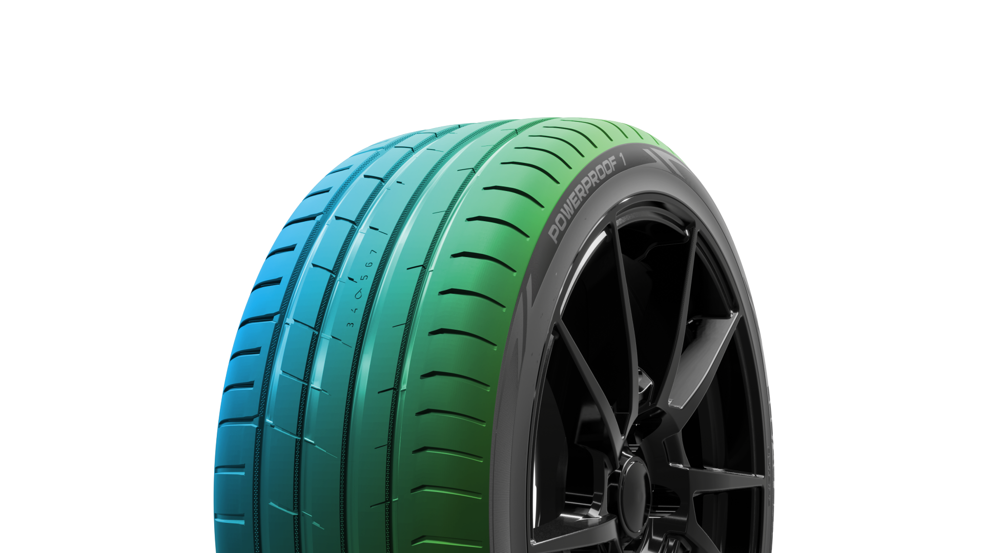 Nokian Tyres Powerproof1 Dual Zone Safety transp bg